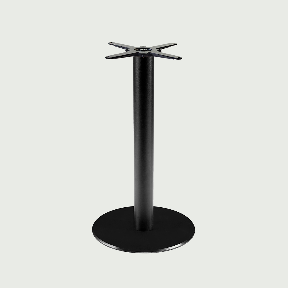Table Leg Rome Black Restootab table-leg-rome-black-restootab