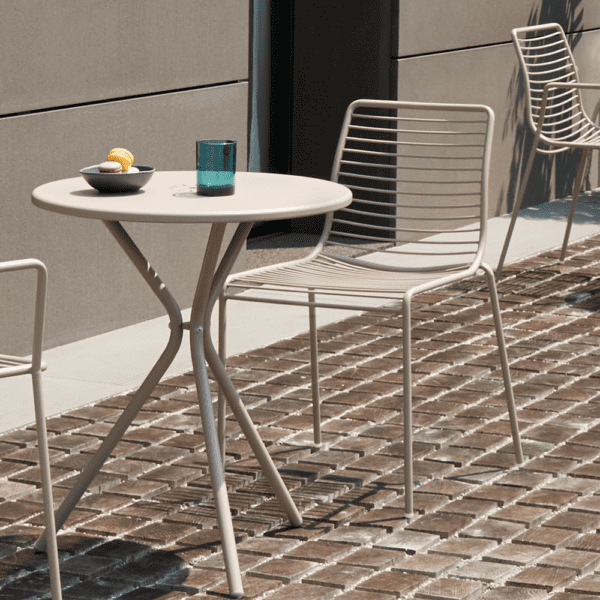 Chaise terrasse de restaurant empilable Summer