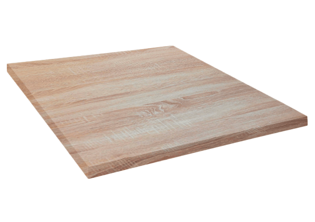 Plateau table de restaurant carré bois chêne bastide bastide Restootab