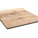 Plateau table de restaurant compact HPL bois tanin naturel Restootab