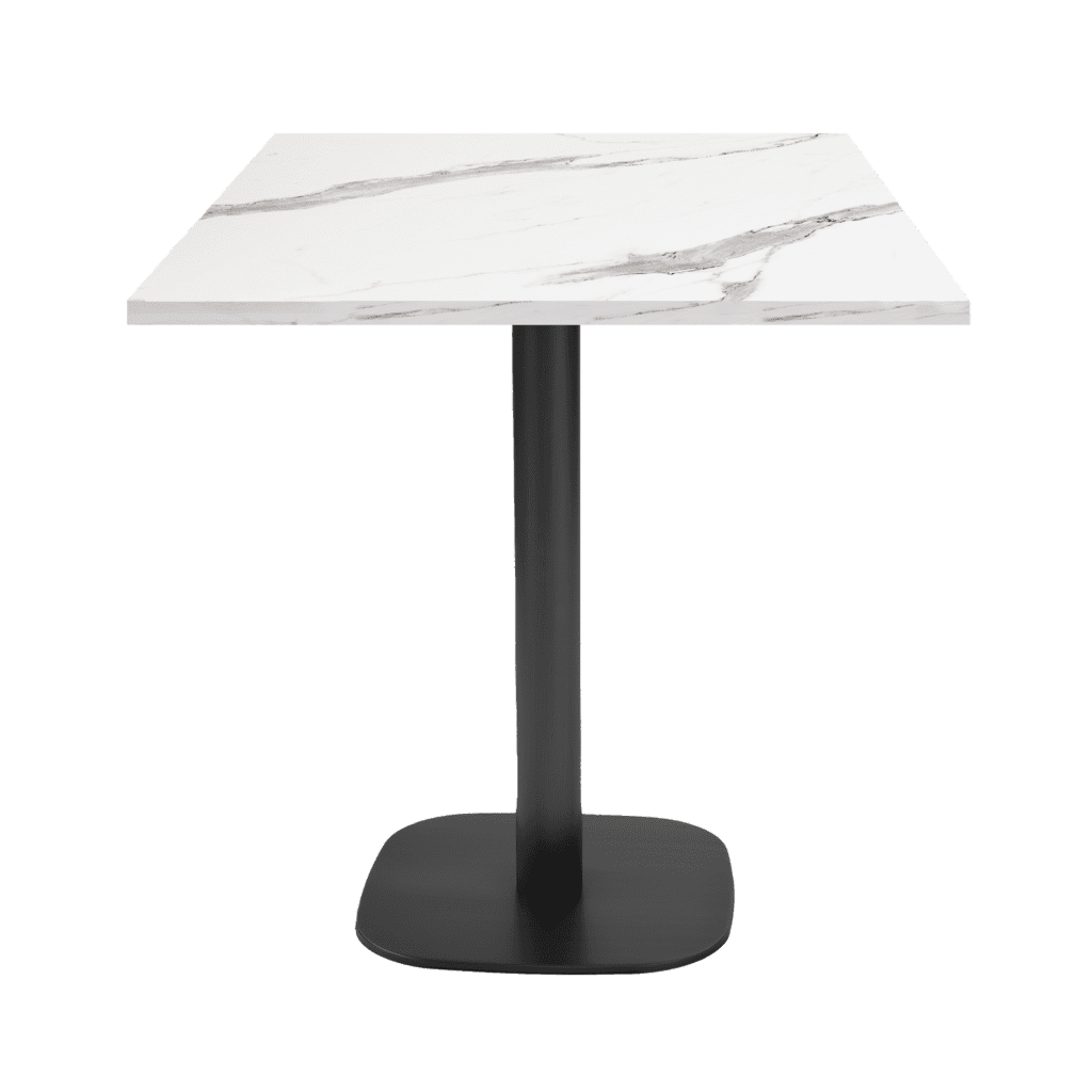 table de restaurant Round marbre blanc RestooTab