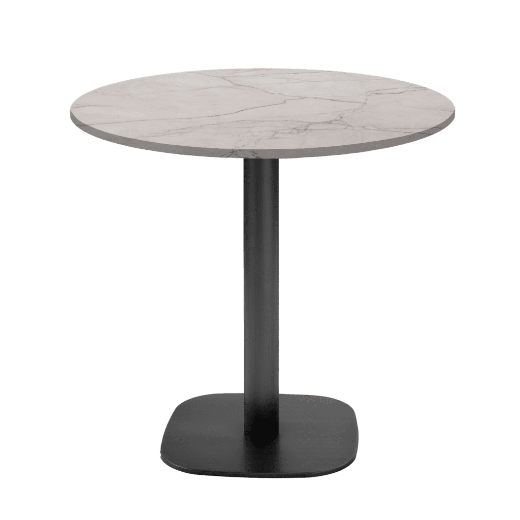 table de restaurant ronde Round marbre yule RestooTab