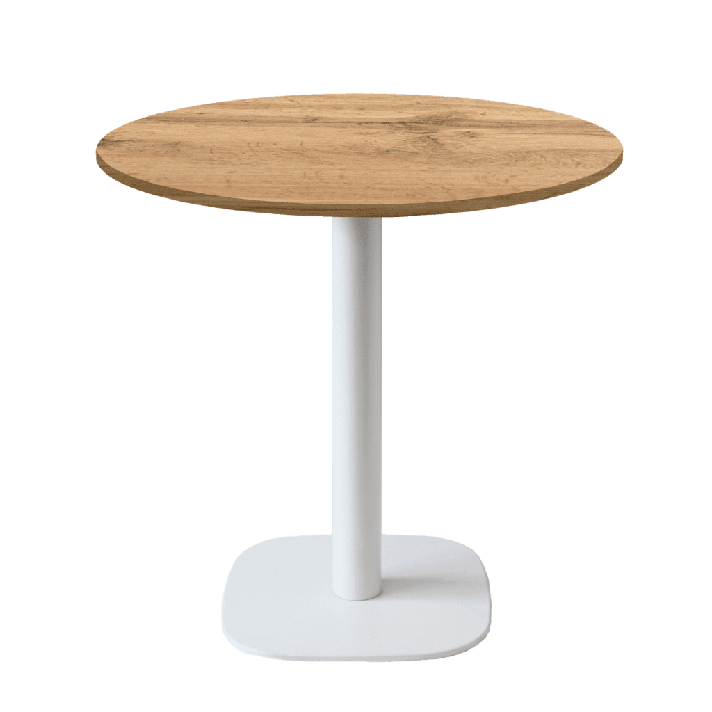 table de restaurant ronde Round bois chêne armor RestooTab