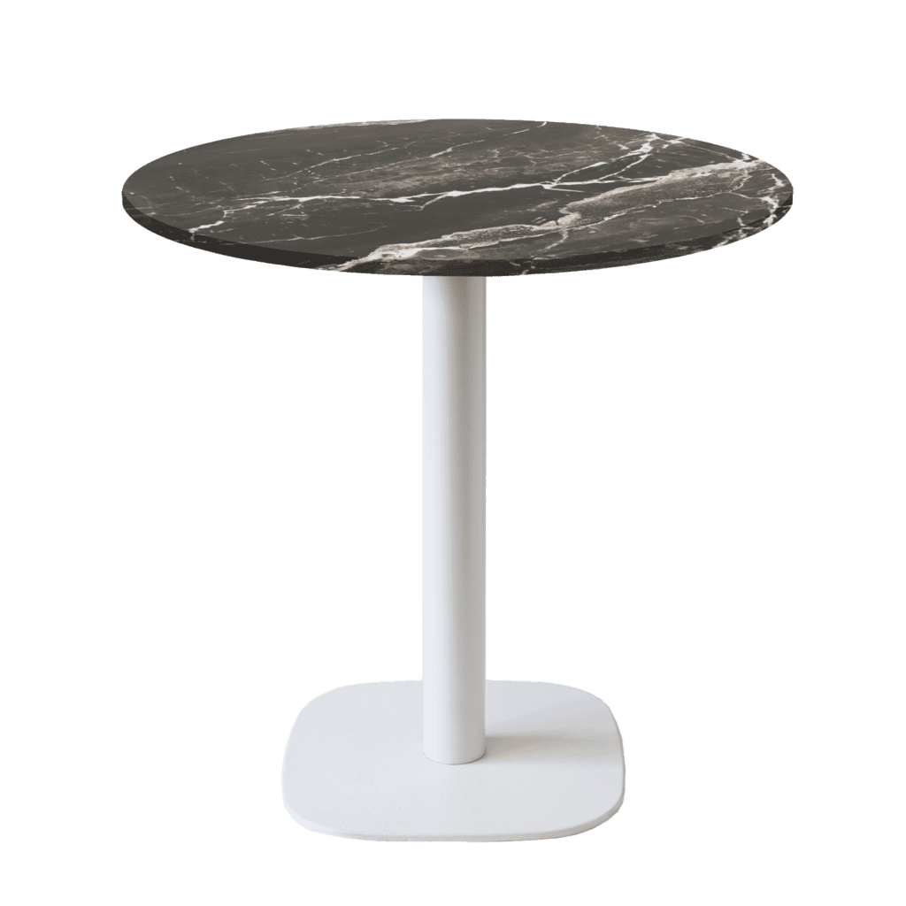 table de restaurant ronde Round marbre royal RestooTab