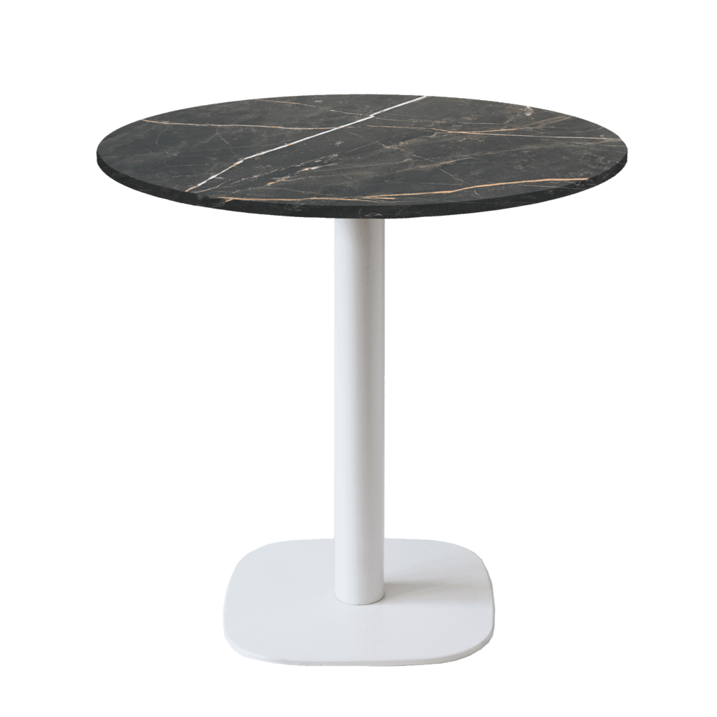 table de restaurant ronde Round marbre sama RestooTab